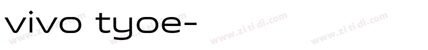 vivo tyoe字体转换